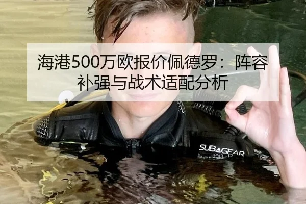 海港500万欧报价佩德罗：阵容补强与战术适配分析